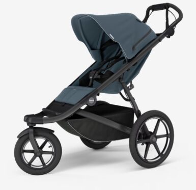 THULE URBAN GLIDE 3 ALL-TERRAIN KINDERWAGEN DONKERE LEISTEEN