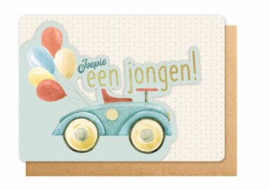 WENSKAART JOEPIE EEN JONGEN