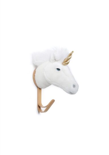 WILD AND SOFT KAPSTOK EENHOORN - WIT