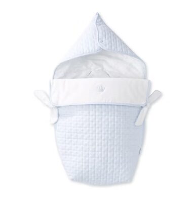 FIRST ENGELNESTJE LINEN BLUE
