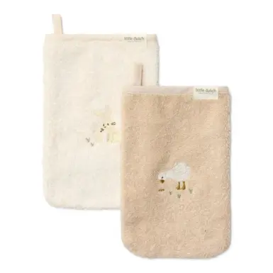 LITTLE DUTCH NEWBORN NATURALS WASHANDJES SET