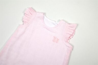 POETREE SLAAPZAK TETRA 90CM ZOMER RUFFLE PINK - ROZE