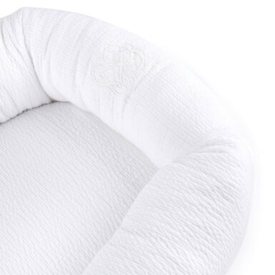 THEOPHILE & PATACHOU COTTON WHITE SLAAPNESTJE - WIT