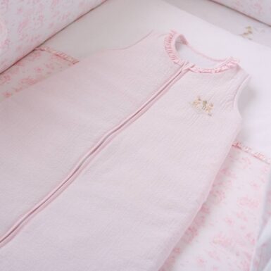 THEOPHILE & PATACHOU SLAAPZAK 70 CM PINK GARDEN PARTY