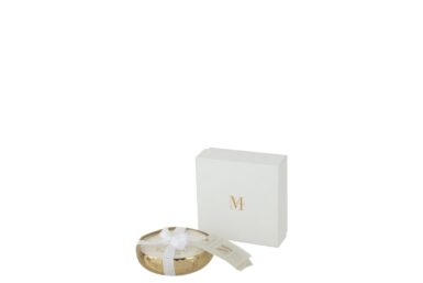 GEURKAARS M-CHIC METAAL GOUD SMALL
