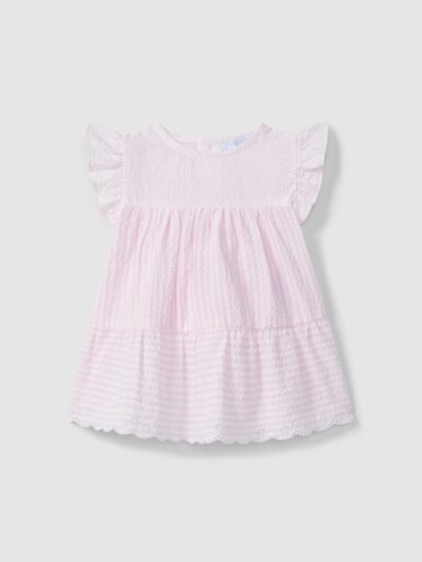 LARANJINHA KLEEDJE PINK STRIPES