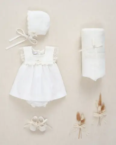 PAZ KLEEDJE MET PAMPERBROEKJE - BEIGE