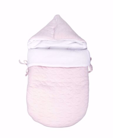 *POETREE STAR SOFT PINK VOETENZAK - ROZE