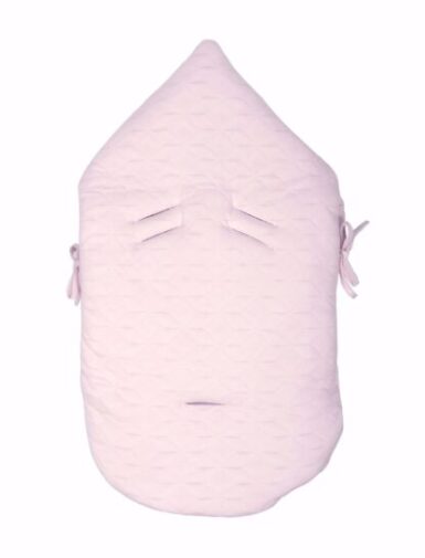 *POETREE STAR SOFT PINK VOETENZAK - ROZE