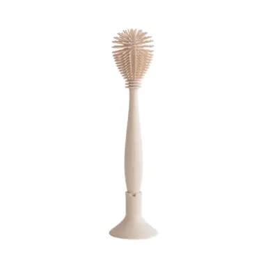 MUSHIE - SILICONE BABY BOTTLE BRUSH - SHIFTING SAND