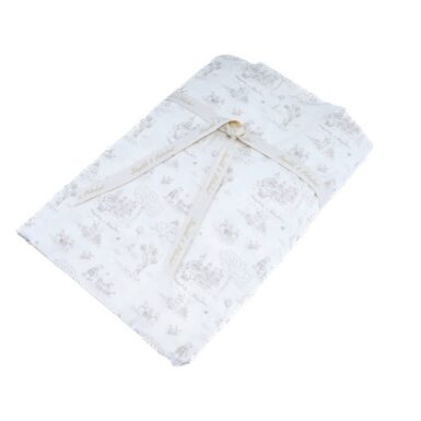 THEOPHILE & PATACHOU NATURAL GARDEN PARTY HOESLAKEN BED PRINT
