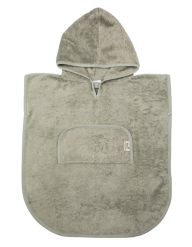 TIMBOO PONCHO V-NECK 2-4J WHISPER GREEN