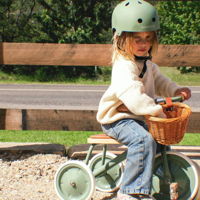 BANWOOD DRIEWIELER VINTAGE FOREST VAN 2 JAAR TOT 6 JAAR - GROEN