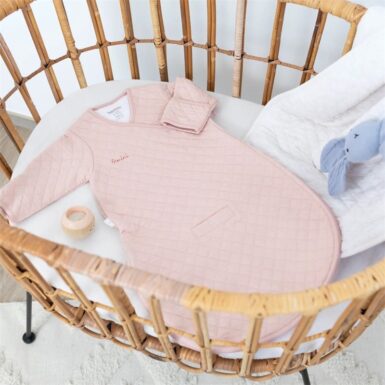 BEMINI MAGIC BAG QUILTED 1-4M BLUSH - ROZE