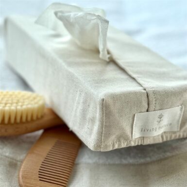 LIVING NATURE KLEENEXHOES LINNEN COLLECTIE BEIGE