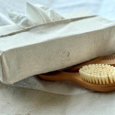 LIVING NATURE KLEENEXHOES LINNEN COLLECTIE BEIGE