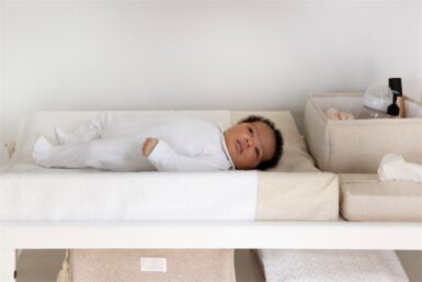 LIVING NATURE WASKUSSENHOES LINNEN COLLECTIE - BEIGE