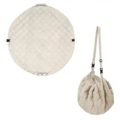PLAY & GO SPEELMAT BLAUWE STREPEN