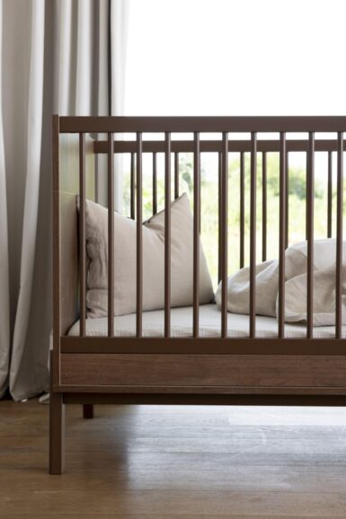 QUAX ASHI BED 140X70 CHESTNUT - BRUIN