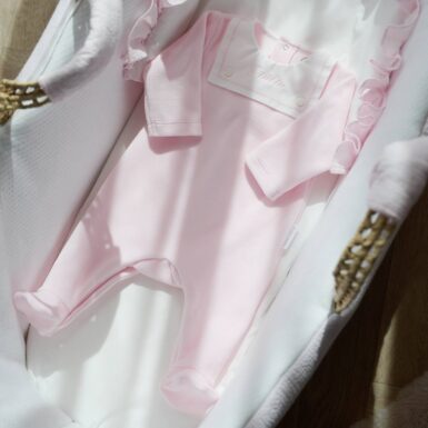THEOPHILE & PATACHOU KRUIPPAKJE BORSTPLAAT ROZE