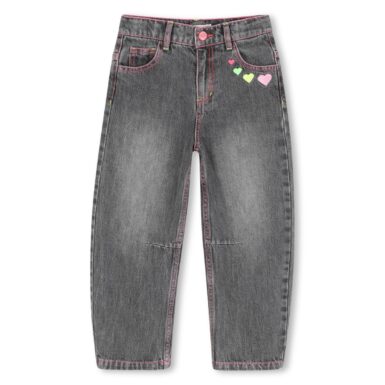 BILLIEBLUSH BARREL JEANS DENIM GREY
