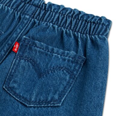 LEVI'S JEANSBROEK BALLOON MEDIUMBLAUW MET HARTJESDETAIL