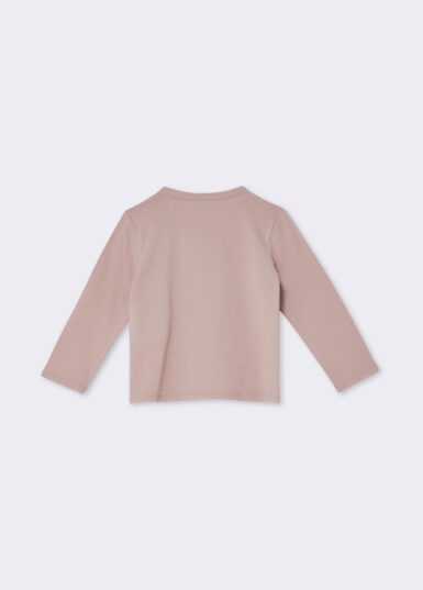 LIU JO T-SHIRT LANGE MOUW LIGHT LILAC