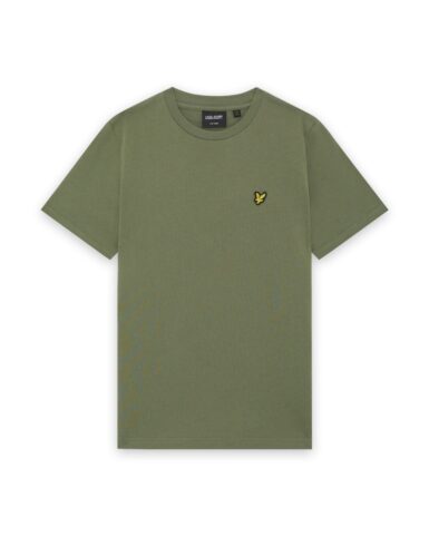 LYLE & SCOTT T SHIRT - OLIVE