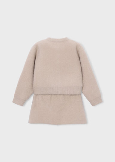 MAYORAL SETJE MET HARTVORMIGE KNOPEN BEIGE