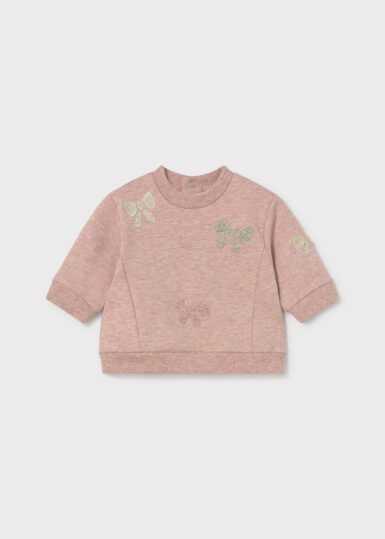 MAYORAL SWEATER BOW NUDE