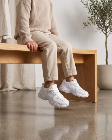 NEW BALANCE SNEAKER 530 WHITE WHITE