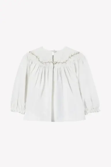TARTINE ET CHOCOLAT BLOUSE ECRU TO SMOCKS