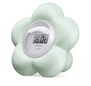 AVENT BADTHERMOMETER BLOEM MUNT - GROEN