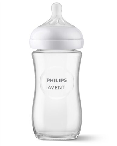 AVENT NATURAL 3.0 ZUIGFLES 240 ML GLAS