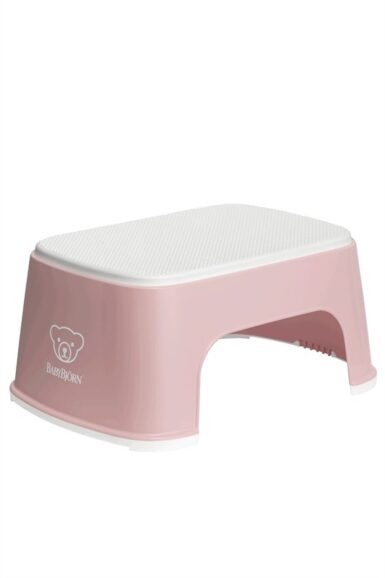 BABY BJORN OPSTAPJE PASTELROZE/ WIT