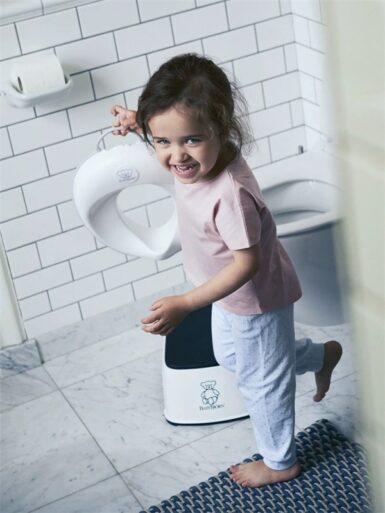 BABY BJORN TOILETTRAINER WIT/GRIJS