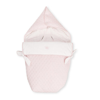 FIRST VOETENZAK LINEN PINK