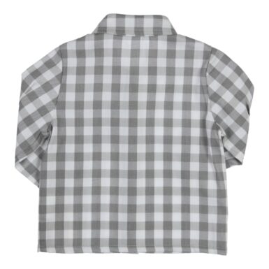 GYMP HEMD HELMUT OFF WHITE / GREY