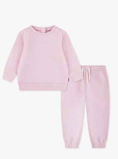 LEVI'S CREW JOGG SETJE - CRYSTAL ROZE