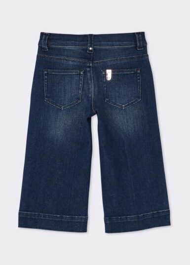 LIU JO JEANSBROEK DENIM STRAIGHT DARK BLUE