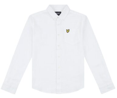 LYLE & SCOTT OXFORD HEMD - WIT