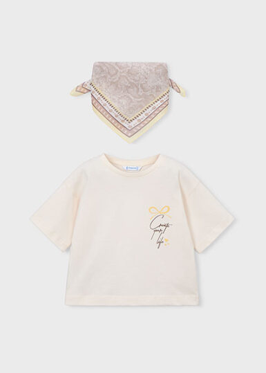 MAYORAL T-SHIRT MET SJAALTJE