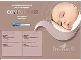 MYTHOS PEUTERHOOFDKUSSEN COMFORT AIR 40X60