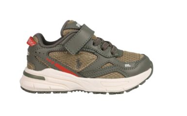 POLO RALPH LAUREN SNEAKERS TRACKSTER CAMEL/OLIVE