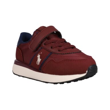 POLO RALPH LAUREN SNEAKERS TRAIN 89 SPORTS BURGUNDY