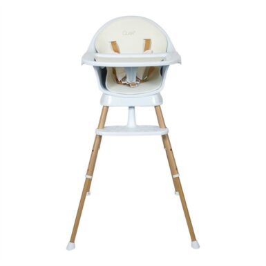 QUAX ULTIMO 3 LUXE WHITE/ NATURAL MEEGROEISTOEL - WIT