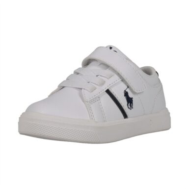 RALPH LAUREN SNEAKERS WHITE NAVY - WIT