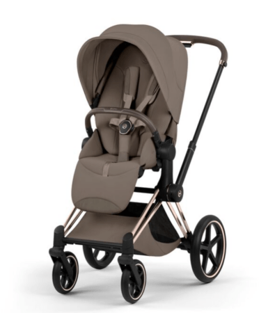 CYBEX PRIAM SEAT PACK STYLE COCONUT BROWN DARK BROWN