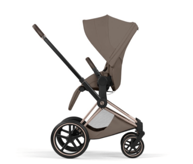 CYBEX PRIAM SEAT PACK STYLE COCONUT BROWN DARK BROWN