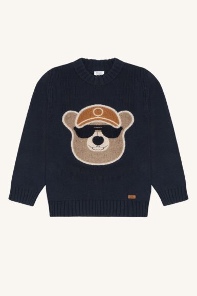 HUST & CLAIRE SWEATER PELLE BEAR